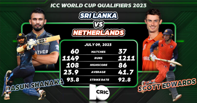 SL vs NED Final: ICC Cricket World Cup Qualifiers 2023
